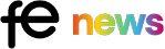 The logo of FE News